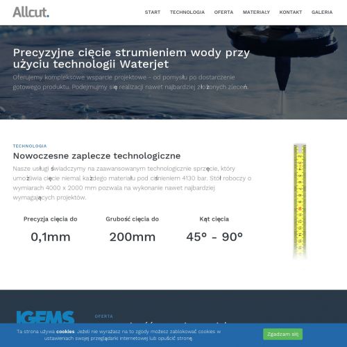 Cięcie aluminium w Warszawie