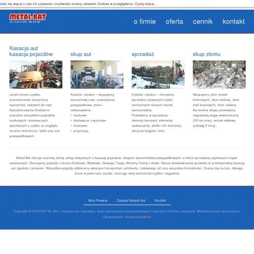 Skup pojazdów osobowych w Limanowej