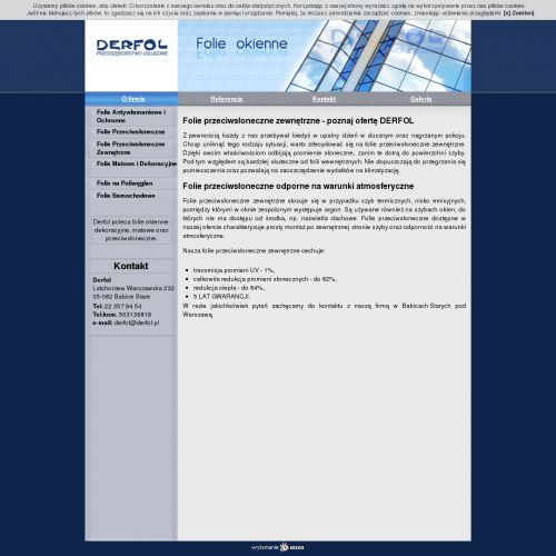 Folia okienna przeciwsłoneczna w Warszawie