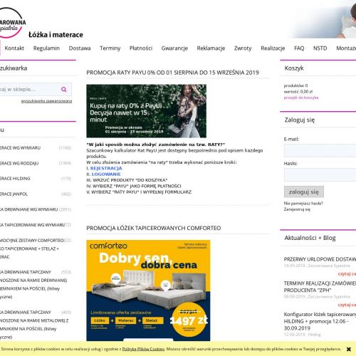 Łóżko piętrowe dla dorosłych