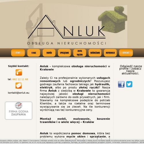 Koszenie trawy w Krakowie