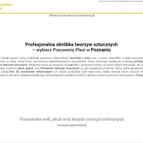 Osłony z poliwęglanu w Poznaniu