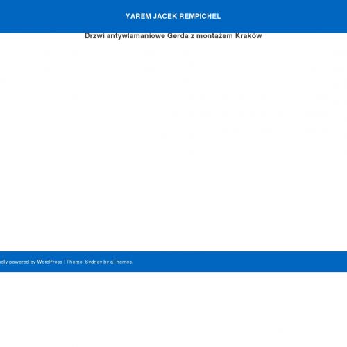 Drzwi antywłamaniowe gerda - Kraków