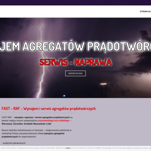 Serwis agregatów łódź - Warszawa