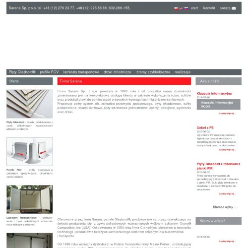 Narożnik wewnętrzny cena w Skawinie