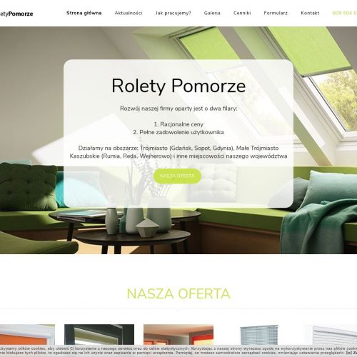 Rolety oliwa w Gdyni