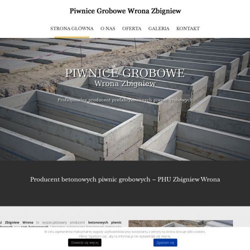 Producent piwnic grobowych