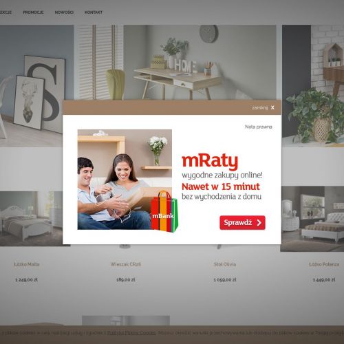 Łóżko z szufladami 160x200