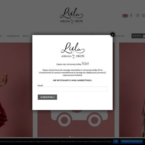 Długa sukienka od projektanta