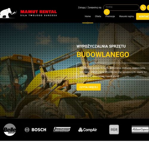 Wypożyczalnia sprzętu budowlanego - Dąbrowa Górnicza