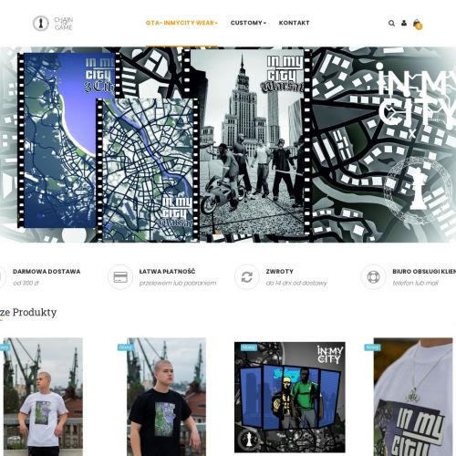 Biżuteria srebrna custom streetwear