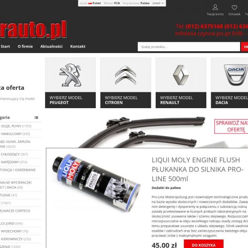 Filtr kabinowy renault - Kraków