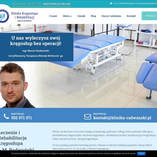 Kurs masażu powsin w Warszawie