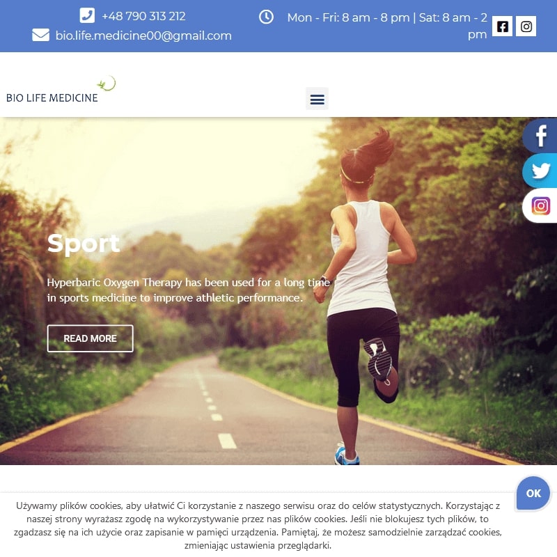 Tlenoterapia hiperbaryczna w Krakowie