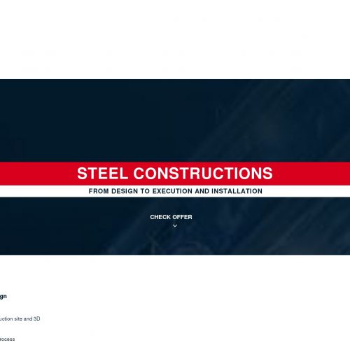 Bytom - budowa hal stalowych