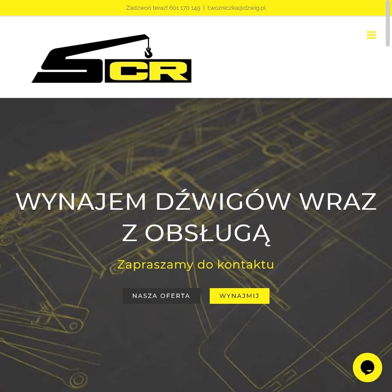 Wynajem dźwigu cena za godzinę - Bytom