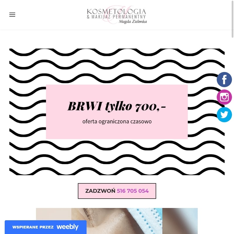 Zagęszczanie brwi - Warszawa