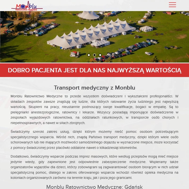 Elbląg - karetka covidowa