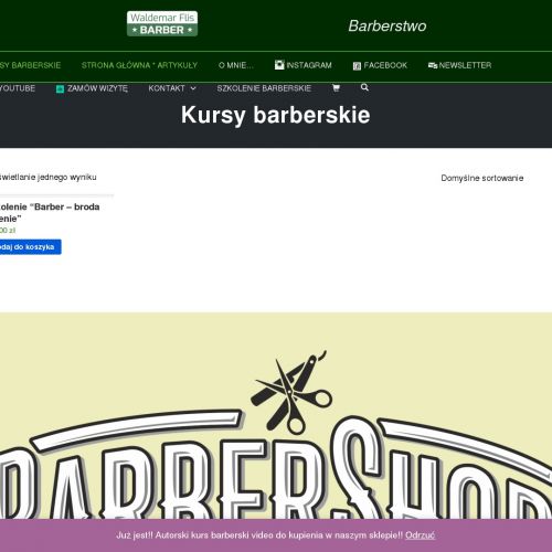 Kursy barberskie cena w Poznaniu