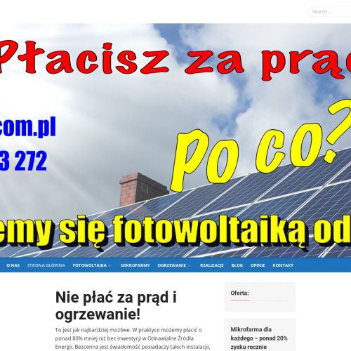 Montaż paneli fotowoltaicznych na dachu płaskim w Wejherowie