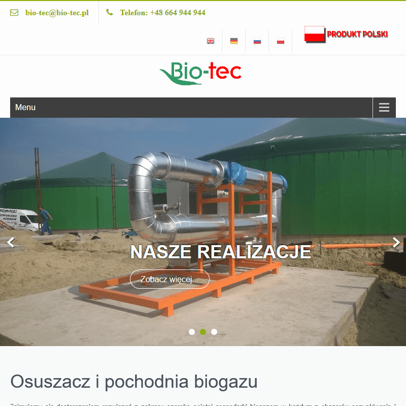 Biogaz odsiarczanie