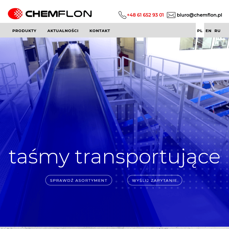 Pasy transportujące w Gdańsku