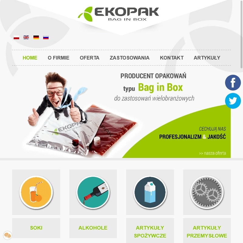 Bag in box producent