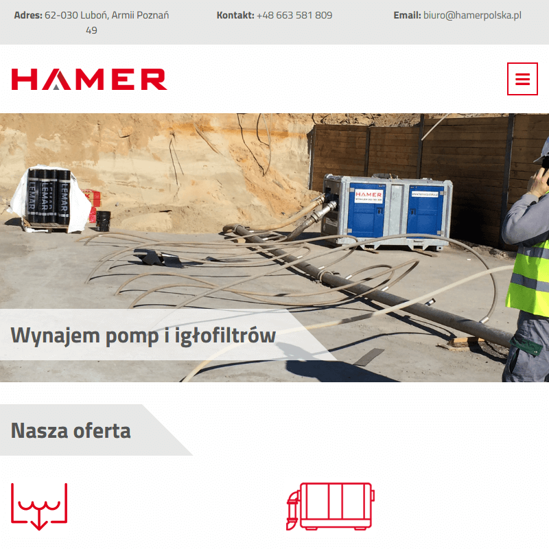 Odwodnienie wykopów liniowych w Szczecinie