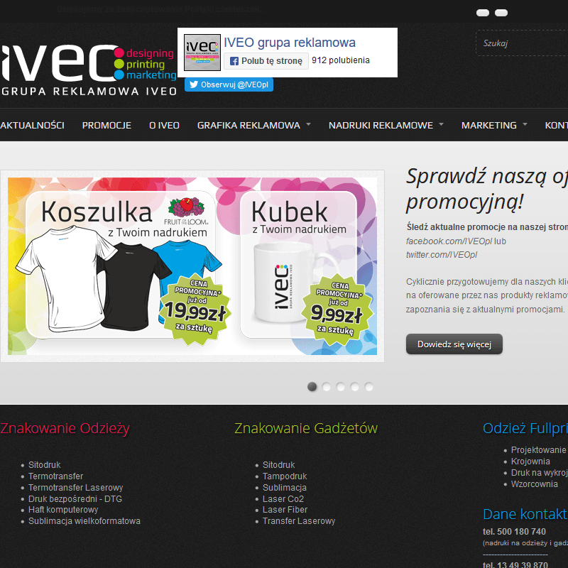 Znakowanie odzieży reklamowej - Jasło