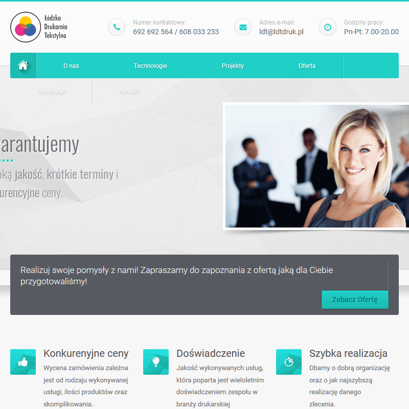 Szybka drukarnia tekstylna - łódź