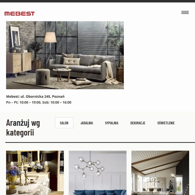 Poznań - ekskluzywne meble wypoczynkowe do salonu