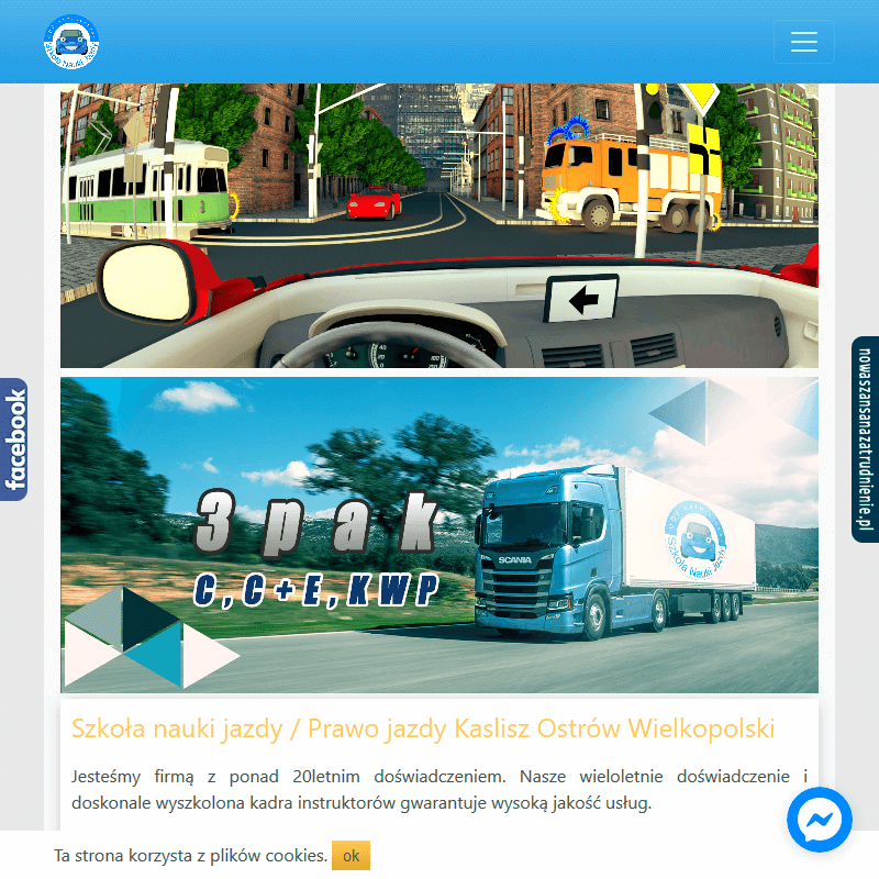 Ostrów Wielkopolski - szkoła nauki jazdy kat a