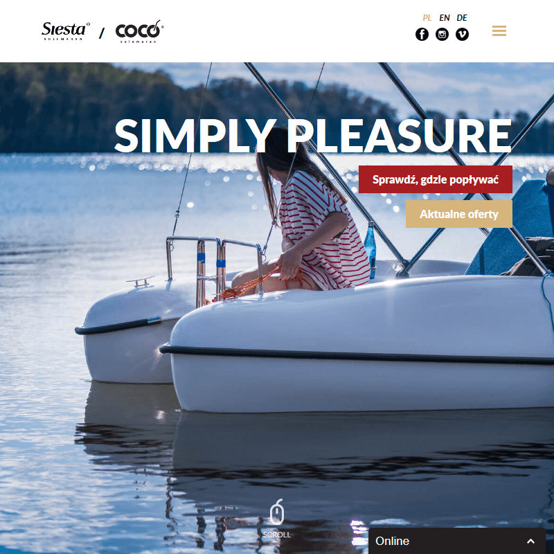 Rower wodny z napędem elektrycznym w Warszawie