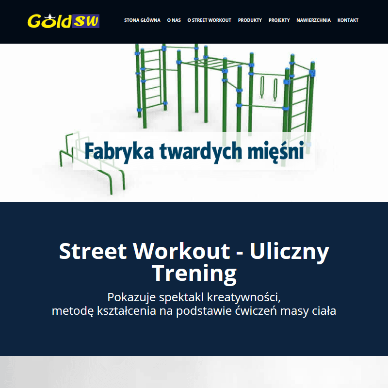 Sprzęt do street workout