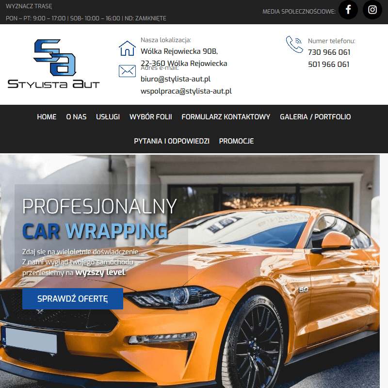 Oklejanie reklamowe - świdnik