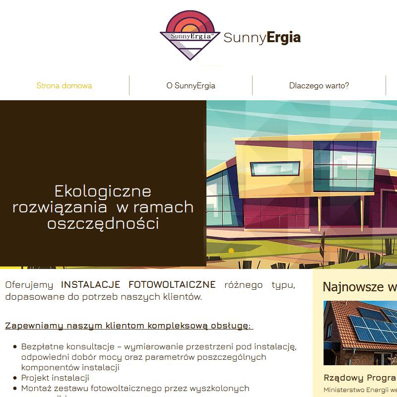 Instalacja paneli słonecznych Sopot