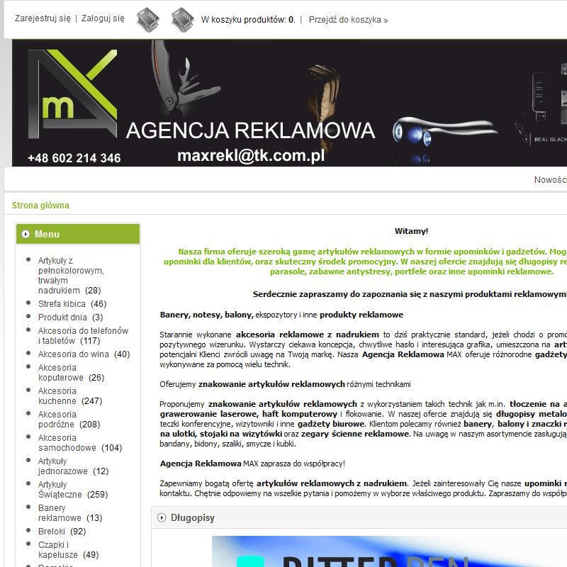 Akcesoria reklamowe z nadrukiem