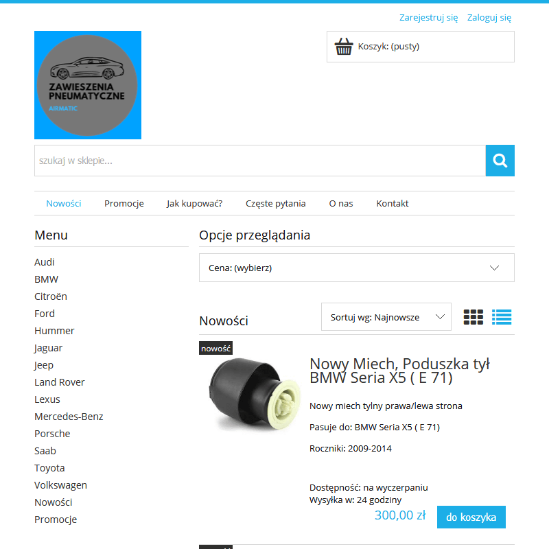 Serwis zawieszenia porsche mazowieckie